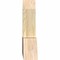 Ekena Millwork Portland Rough Sawn Timber Gable Bracket, Douglas Fir, 36"W x 18"H x 4"D x 6"F, 12/12 Pitch GBW036X18X0406POR00RDF - alternate 4